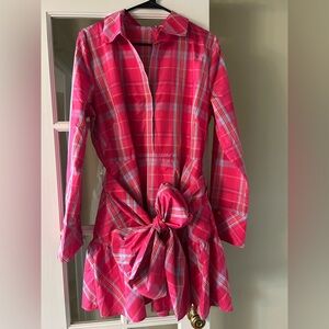 Vineyard Vines tie-waist shirt dress NWT sz. 16